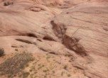 Slick Rocks -- Blasted section of Slick Rocks. Lamont Crabtree Photo